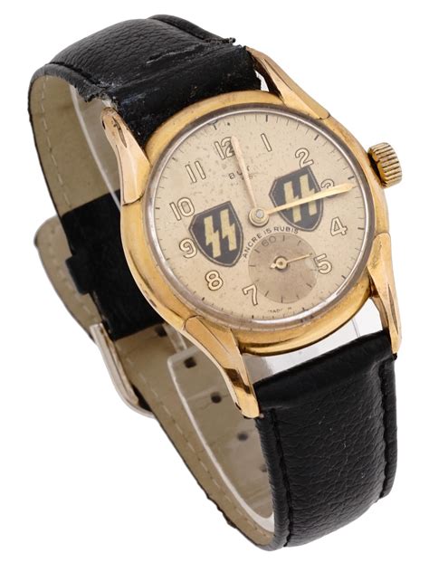 waffen ss watch replica|german wrist watches ww2.